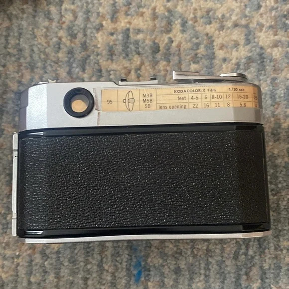 Teron MX Camera with leather holder and light kit from the 1960’s